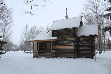 Церковь Троицы (1672-1676 гг.) из Реконьской пустыни Любытинского района