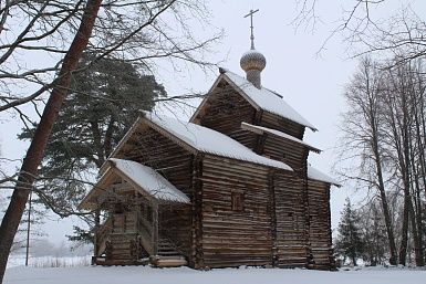 Никольская церковь из д. Тухоля Крестецкого района, 1688 г
