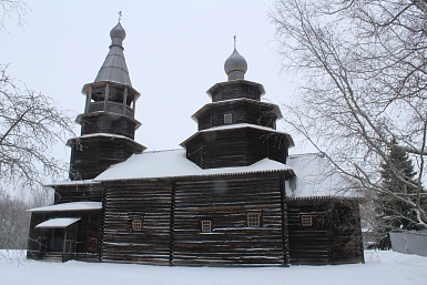 Церковь Николая Чудотворца (1757-1765 гг.) из д. Высокий Остров Окуловского района