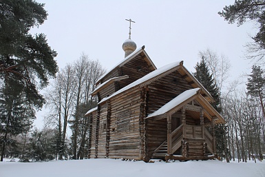Никольская церковь из д. Тухоля Крестецкого района, 1688 г